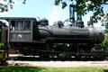 Detroit & Mackinac steam locomotive at Greenfield Village. Dearborn, MI.