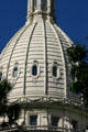 Dome detail of Michigan State Capitol. Lansing, MI.