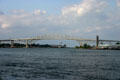Blue Water Bridge cantilever center span. Port Huron, MI.