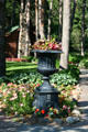 Memorial Urn in Munsinger Botanical Gardens. St. Cloud, MN.