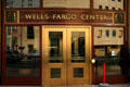 Entrance of Wells Fargo Center. Minneapolis, MN.