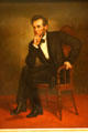 Portrait of Abraham Lincoln in House chamber of Minnesota State Capitol. St. Paul, MN.