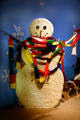 Winter Carnival snowman & scarves at Minnesota History Center. St. Paul, MN
