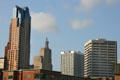 Jackson Tower, First National Bank Building, US Bank Center & The 400 Building. St. Paul, MN.