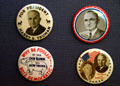 Truman campaign buttons for 1948 Presidential election at Truman Museum. Independence, MO.