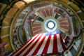 Dome interior of Old St. Louis County Courthouse. St Louis, MO.