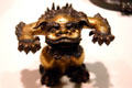 Chinese covered censer in shape of mythical beast at St. Louis Art Museum. St Louis, MO.