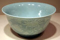Chinese porcelain bowl at St. Louis Art Museum. St Louis, MO.