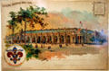 Post Card of St Louis World's Fair Palace of Manufacturers by Charles Graham at Missouri History Museum. St Louis, MO.