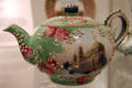 Japanese teapot of St Louis World's Fair at Missouri History Museum. St Louis, MO.