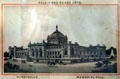 Photo from Philadelphia's Centennial Fair of Memorial Hall at Missouri History Museum. St Louis, MO.