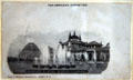 Post Card of Buffalo's Pan-American Exposition Machinery & Music Buildings at Missouri History Museum. St Louis, MO.