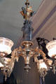 Front hall lamp fixture at Campbell House Museum. St. Louis, MO.