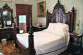 Master bedroom at Campbell House Museum. St. Louis, MO.