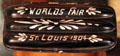 St. Louis World's Fair 1904 pen holder at Chatillon-DeMenil Mansion. St. Louis, MO.
