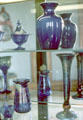 Glass collection at Samuel Cupples House. St. Louis, MO.