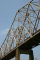 Details of Martin Luther King Bridge. St Louis, MO.