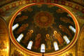 Dome interior of Saint Louis Cathedral. St Louis, MO.