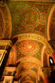 Mosaics of aisle at Saint Louis Cathedral. St Louis, MO.