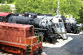 Collection of locomotives at St. Louis Museum of Transportation. St. Louis, MO.