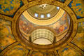 Interior of dome in Missouri State Capitol. Jefferson City, MO