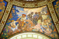 Science rotunda mural by Frank Brangwyn at Missouri State Capitol. Jefferson City, MO.