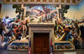 Pioneer Days & Early Settlers wall of Social History of Missouri mural by Thomas Hart Benton at Missouri State Capitol. Jefferson City, MO.