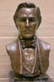 David Rice Atchison President of the United States for one day of March 4, 1849, bust by William J. Williams at Missouri State Capitol. Jefferson City, MO.