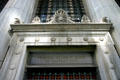 Door surround of former Federal Reserve Bank of Kansas City. Kansas City, MO.