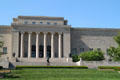 Beaux Arts details of Nelson-Atkins Museum. Kansas City, MO