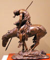 End of Trail bronze sculpture by James Earle Fraser at Nelson-Atkins Museum. Kansas City, MO.