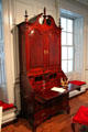 Mahogany desk & bookcase from Boston or Salem at Nelson-Atkins Museum. Kansas City, MO.