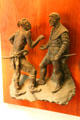 Bronze sculpture of Jacques Cartier by Thomas Hart Benton at his home. Kansas City, MO.