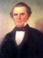 Portrait of Dr. Johnston Likens by George Caleb Bingham at Lewis-Bingham-Waggoner House. Independence, MO.