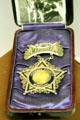 Jackson County Marshall presentation badge at 1859 Jail Museum. Independence, MO.