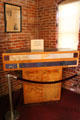 Bar given to President Harry Truman by Independence Mayor at 1859 Jail Museum. Independence, MO.