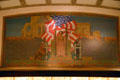 In Memoriam mural by Jules Guerin at Liberty Memorial. Kansas City, MO.