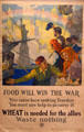 Food will Win the War poster by U.S. Food Administration at Liberty Memorial. Kansas City, MO.