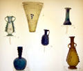 Collection of Roman glass at University of Missouri Museum of Art & Archaeology. Columbia, MO.