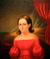Portrait of Miss Mary Eliza Barr by George Caleb Bingham at State Historical Society of Missouri. Columbia, MO