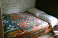 Bed in which Harry Truman was born at Truman Birthplace House. Lamar, MO.