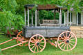 Wagon from Tuskegee Normal and Industrial Institute used for training farmers at George Washington Carver's Birthplace National Monument. Diamond, MO