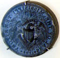 Seal of Missisippi [sic] Territory used until 1817 at Museum of Mississippi History. Jackson, MS.