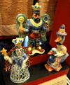 Fairytale figurines by Walter Anderson at Museum of Mississippi History. Jackson, MS.