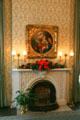 Marble fireplace of Stanton Hall. Natchez, MS.