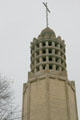 Tower of Saint Paul's Catholic Church at Walnut & Crawford. Vicksburg, MS.