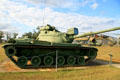 M-60 Patton medium tank with searchlight at Armed Forces Museum. Hattiesburg, MS.