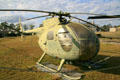 OH-6 Cayuse light observation helicopter at Armed Forces Museum. Hattiesburg, MS.