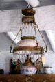 Oil lamp of Pioneer Cabin at Reeder's Alley. Helena, MT.
