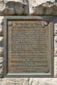 Plaque to discovery of gold in Last Chance Gulch. Helena, MT.